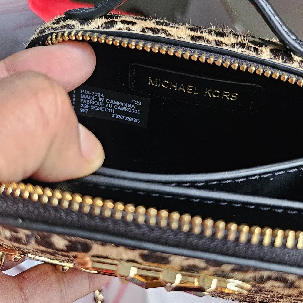 Michael Kors Estelle Micro Leather Trunk Mini Bag - Picture 2 of 12